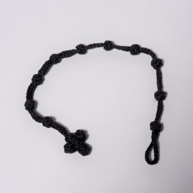 Rosary bracelet in black...